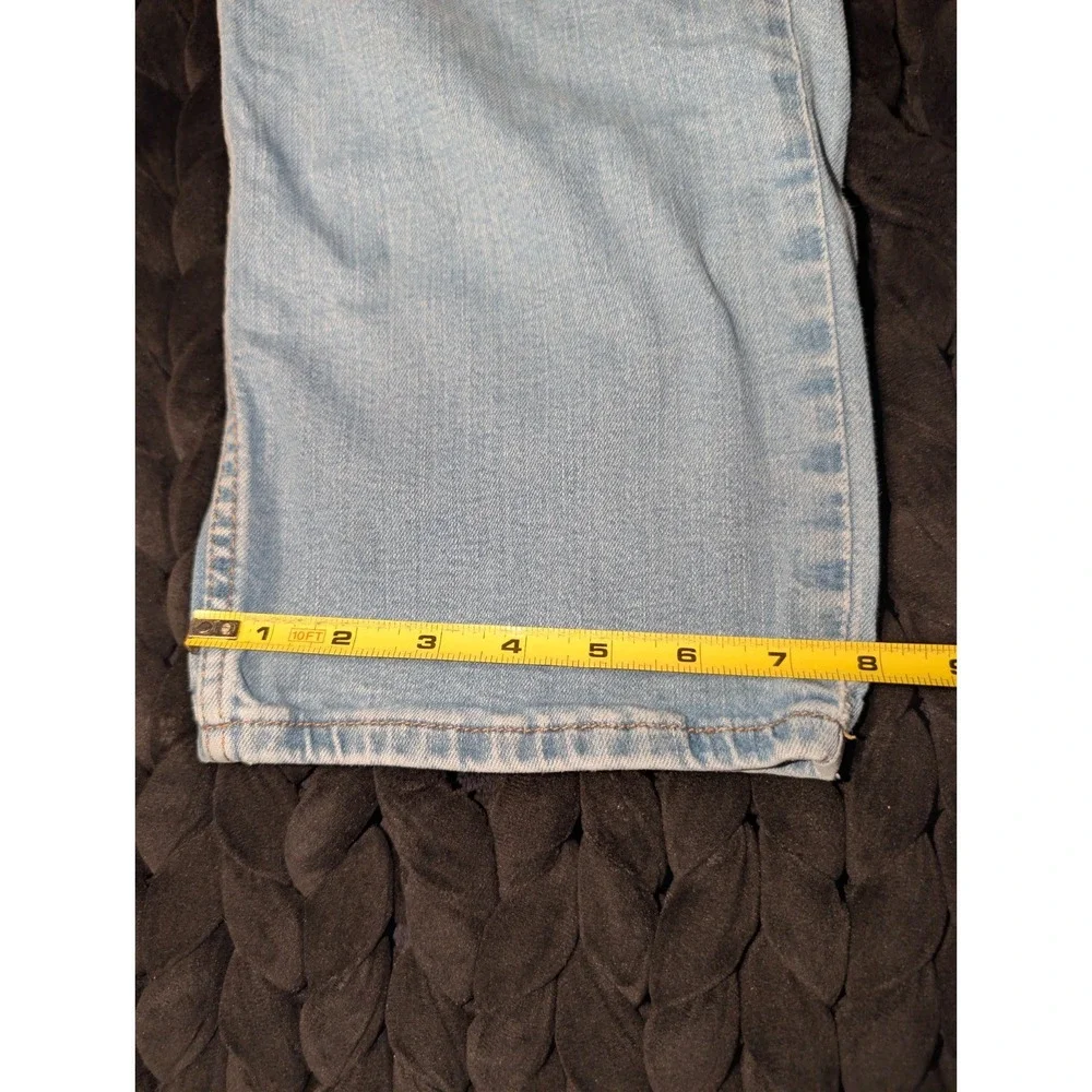 Levi Strauss & Co 514 Straight Fit Jeans Light Wash W32 L32